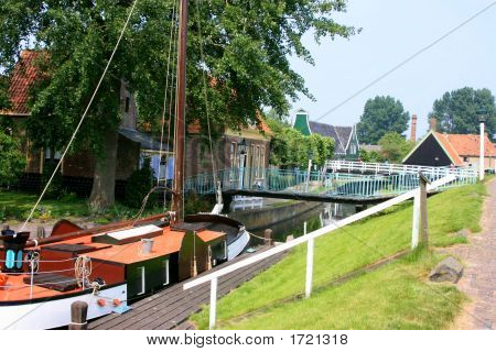 Enkhuizen i Holland