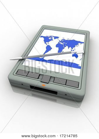PocketPC einen weißen Hintergrund