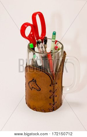 why did all these things end up in this mug?