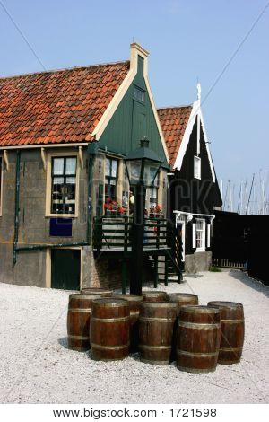Enkhuizen i Holland