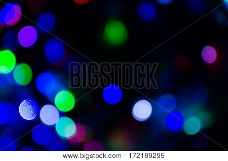 Beautiful luxury multi color abstract particles background and copyspace.