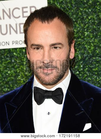 LOS ANGELES - FEB 16:  Tom Ford arrives for the An Unforgettable Evening on February 16, 2017 in Beverly Hills, CA                