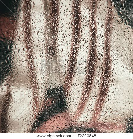 Abstract background, modern halftones with raindrops, blurred style. Modern tints for your pattern, wallpaper, banner design