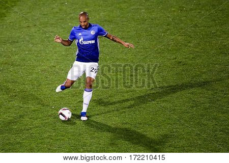 Uefa Europa League Match Between Paok Vs Schalke Played At Toumba Stadium