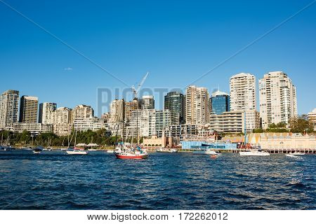Milsons Point And Lavender Bay. Sydney, Australia