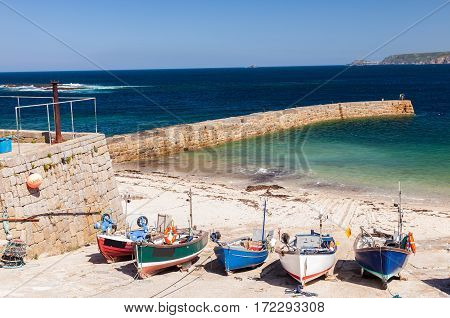 Sennen Cove Harbour Cornwall
