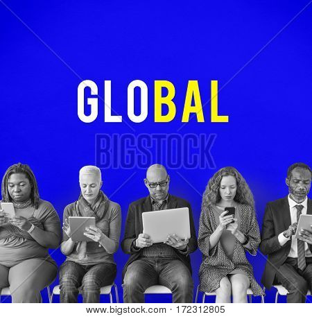 Internet Network Technology Social Platform Digital Word