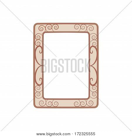 Frame capd. Fashion graphic background design. Modern stylish abstract texture. Colorful template for prints textiles wrapping wallpaper website etc. Vector illustration
