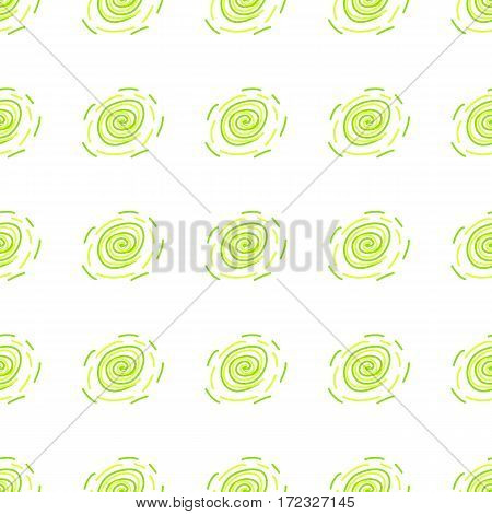 White green and yellow geometric seamless pattern. Abstract repeating background. Vector