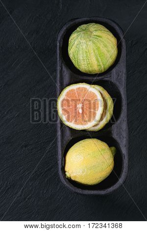 Citrus Fruit Pink Tiger Lemon