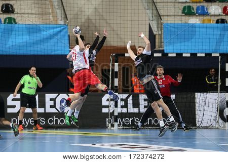 Besiktas Mogaz Ht And Dinamo Bucuresti Handball Match