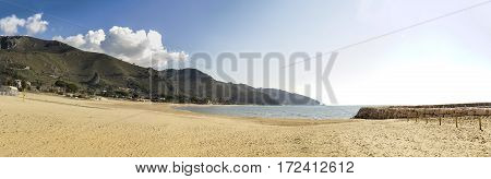 Sperlonga the Italian beautiful coast sea holiday