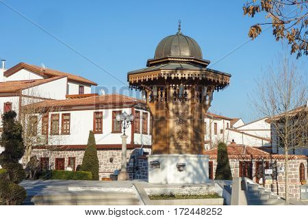 Ankara in winter - Historical Hamamonu district