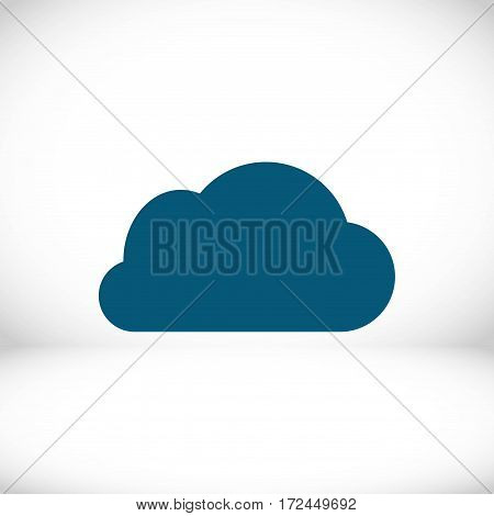 cloud icon stock vector illustration flat design