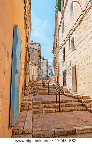 The Street With Staircase