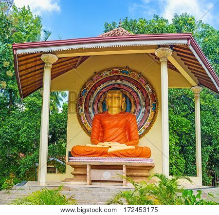 The Statue Of Meditating Buddha