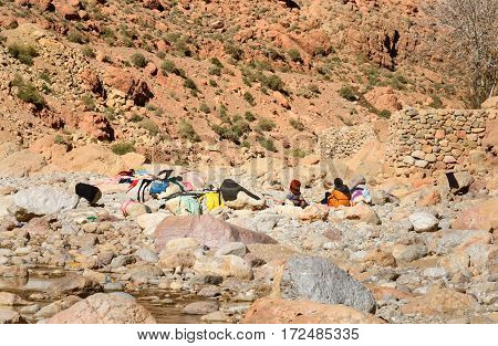 Todgha Gorge In Morocco