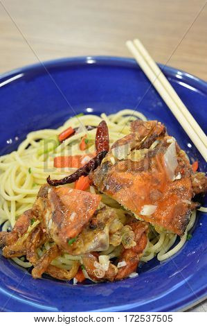 Spaghetti Soft Crab