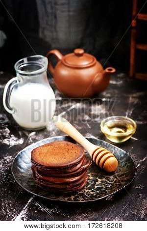Chocolate Pancakes