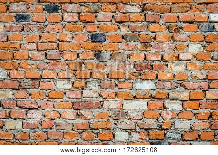 background old brick wall. vintage grunge texture