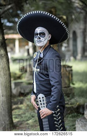 Representative Of The Mexican Day Of The Dead Catrin
