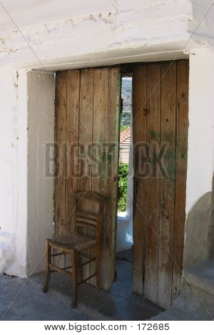Porte grecque