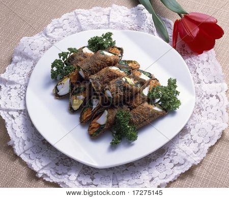Korejské jídlo pečené
