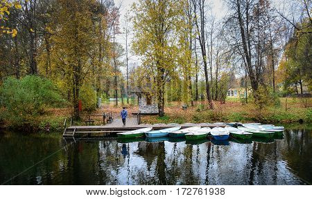 Autumn Scenery In Europe