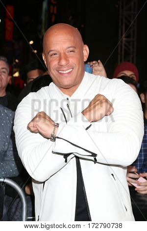 LOS ANGELES - JAN 19:  Vin Diesel, aka Mark Sinclair at the 