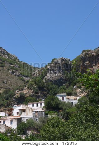 Village de montagne grecque
