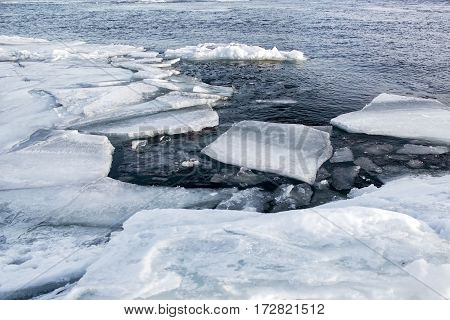 Global Warming And Climate Change The Concept Because Of Melting Ice.