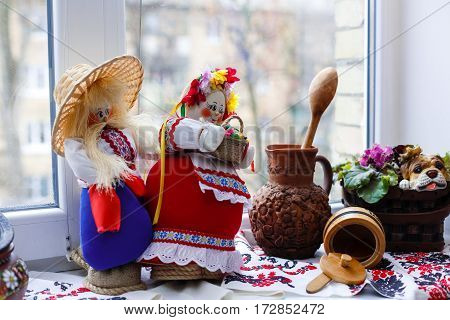 Ukrainian Traditional The Magic Guarded Handmade Dolls Motanka