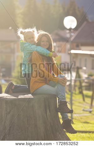 Mother With Daughter