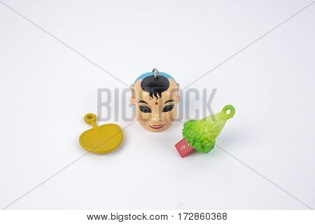 Lion Dnce Figure Of White Background