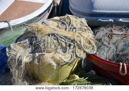 Fishing Net With Buoy
