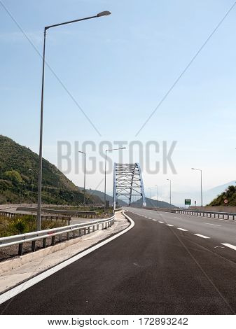 The Bridge At Tsakona, Greece