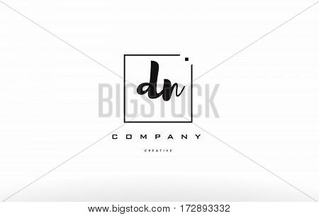 Dn D N Hand Writing Letter Company Logo Icon Design