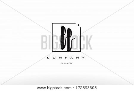 Ff F F Hand Writing Letter Company Logo Icon Design