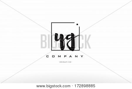 Yg Y G Hand Writing Letter Company Logo Icon Design