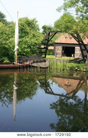 Enkhuizen i Holland