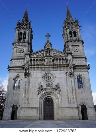 Image of Sao Torcato Church in Guimarães, Portugal.