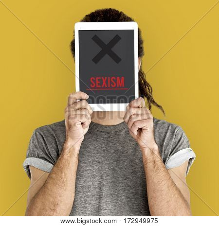 Stop Sexism Racist Discrimination Abasement Threaten