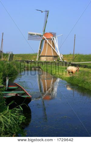 Enkhuizen i Holland