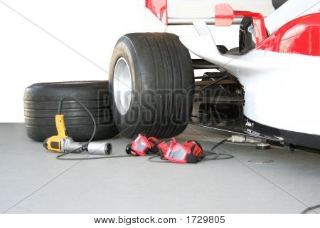 Formel - 1 Pit Stop Team værktøjer