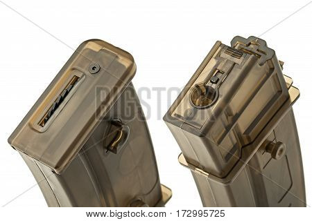 housing for the weapon, isolated on white background
