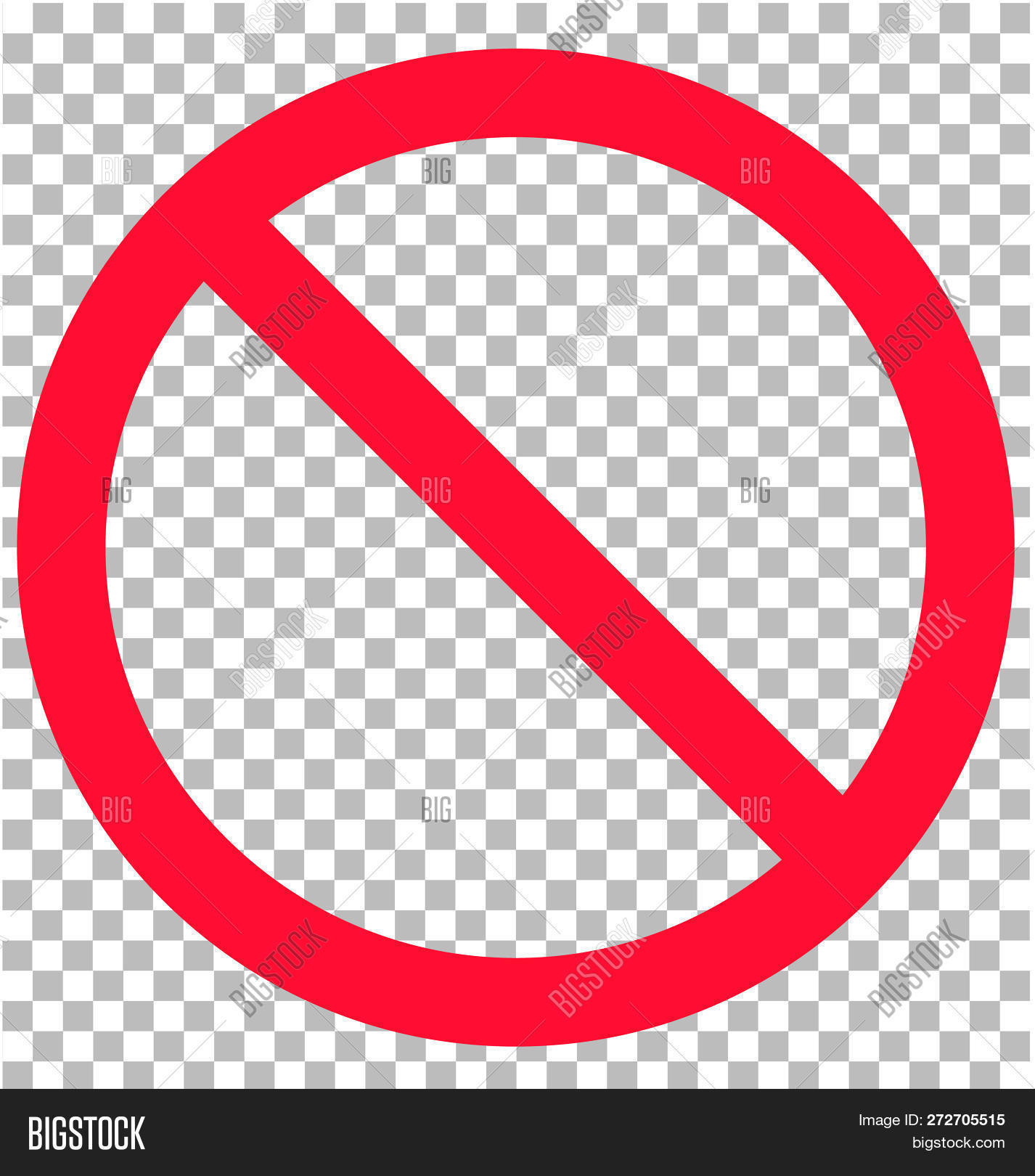 No Sign Isolated On Image & Photo (Free Trial) | Bigstock