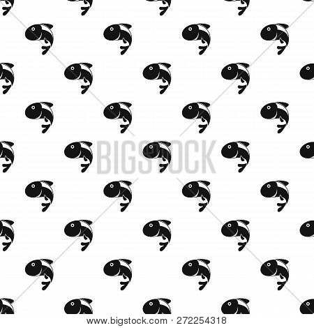 Gold Fish Pattern Seamless Vector Repeat Geometric For Any Web Design