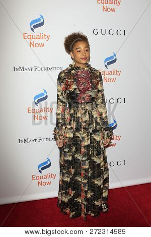 LOS ANGELES - DEC 3:  Amandla Stenberg at the Make Equality Reality Gala at the Beverly Hilton Hotel on December 3, 2018 in Beverly Hills, CA
