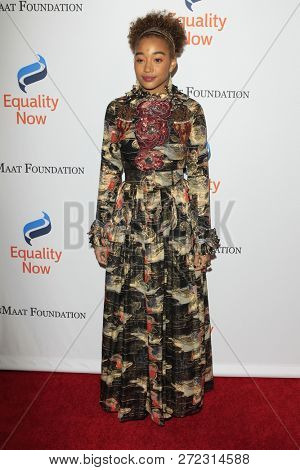 LOS ANGELES - DEC 3:  Amandla Stenberg at the Make Equality Reality Gala at the Beverly Hilton Hotel on December 3, 2018 in Beverly Hills, CA
