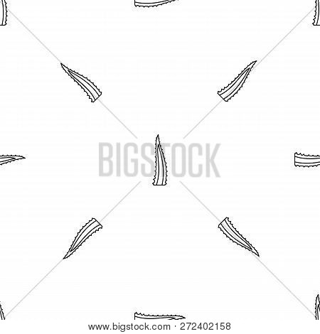Aloe Part Pattern Seamless Repeat Geometric For Any Web Design